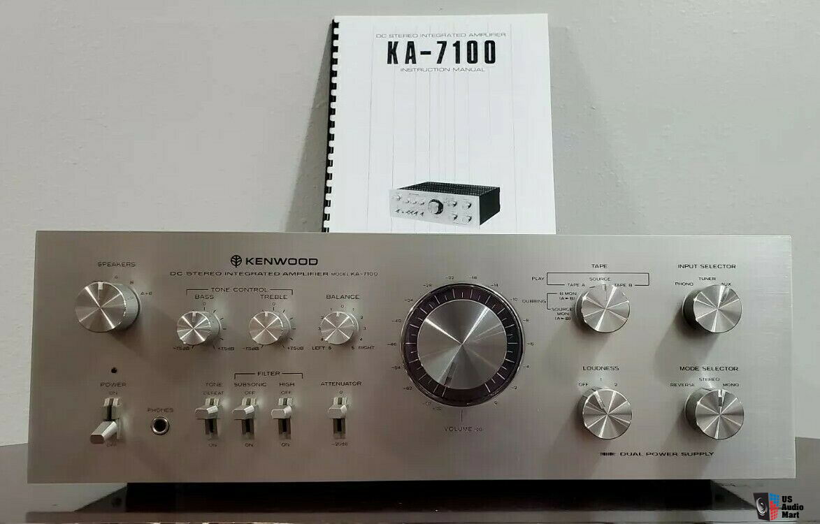 vintage-kenwood-ka-7100-integrated-stereo-amplifier-receiver-pro