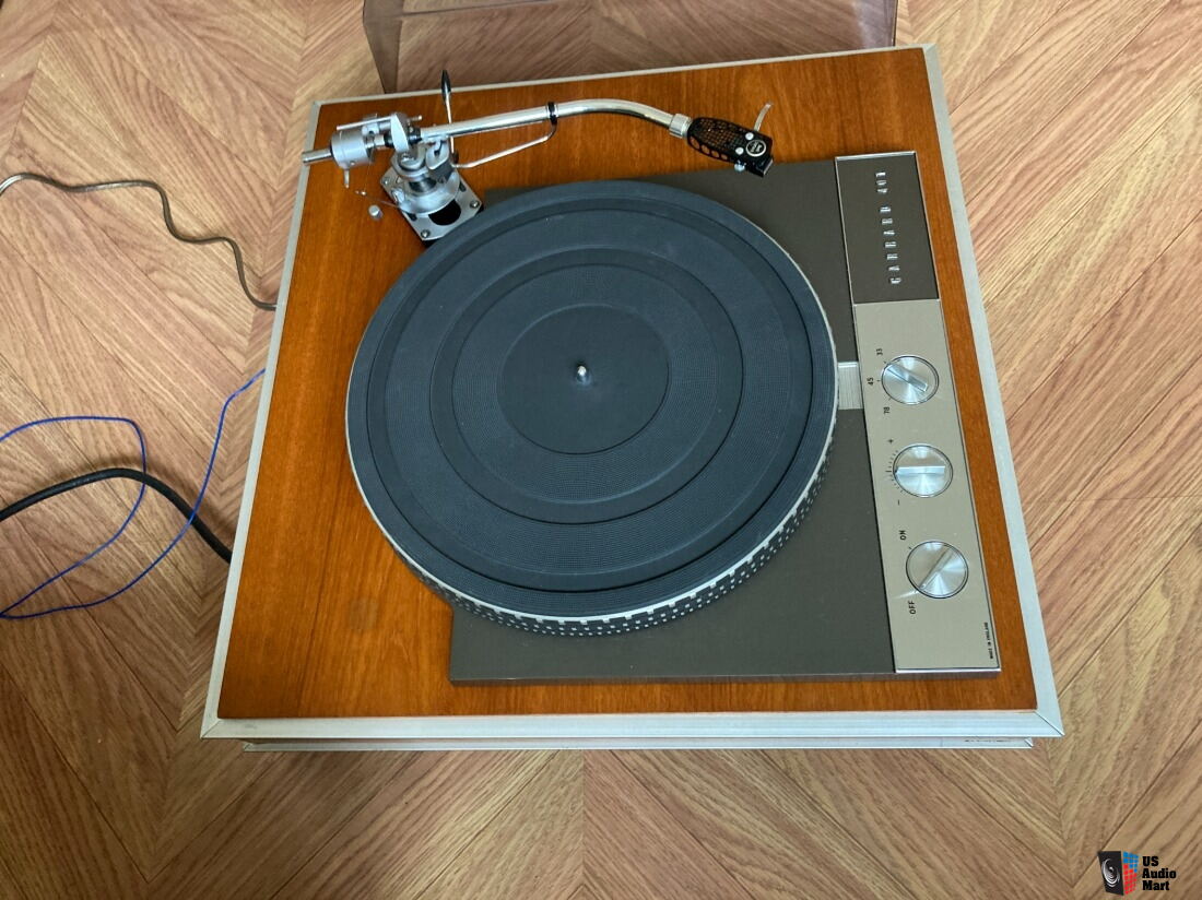 Garrard 401 Turntable Complete with SME 3009 Tomearm and Plinth, Fully Working a