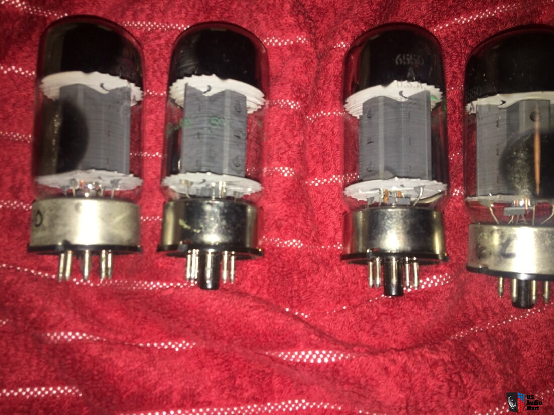 GE JAN 6550 tubes, early '80's, all test 100% super nice 6550 sound ...