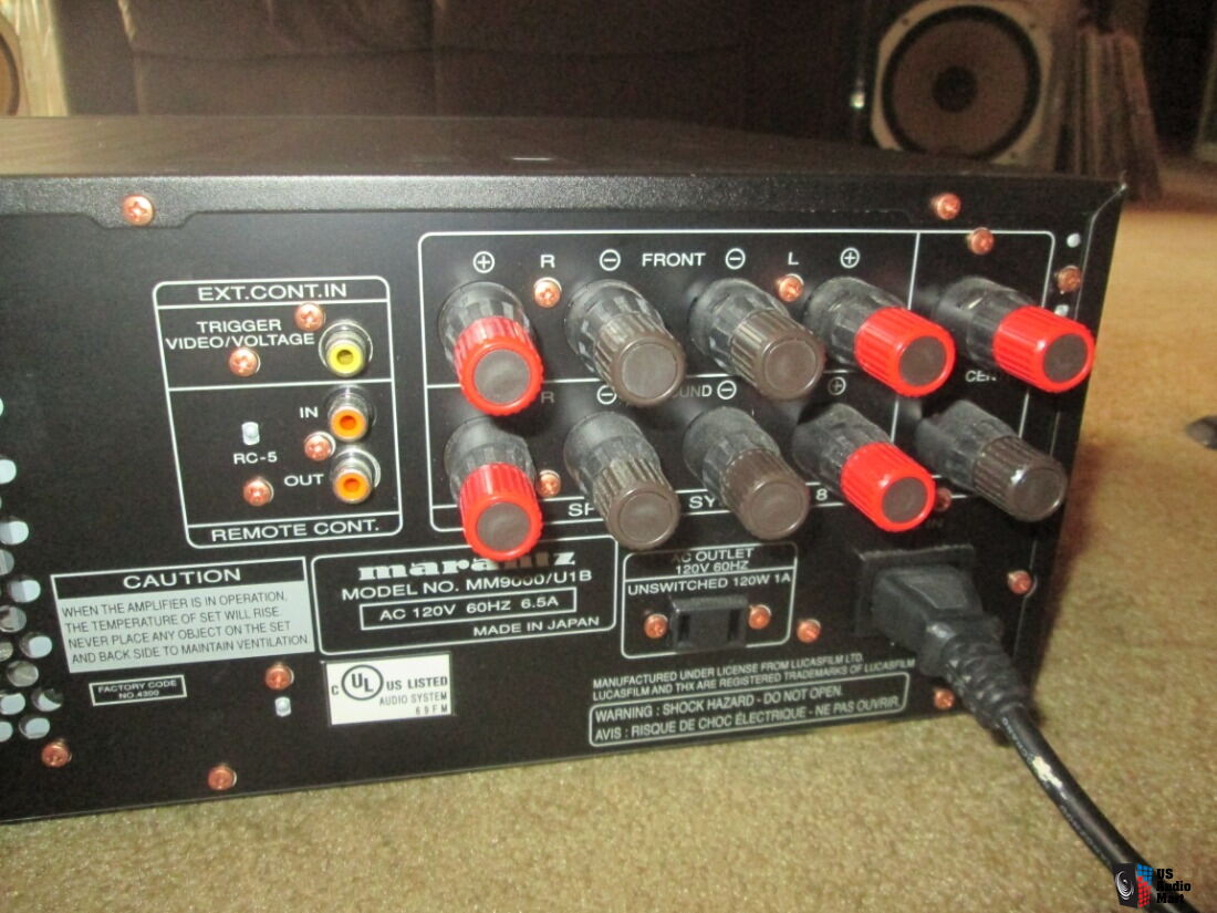 Marantz MM9000 Audiophile Amplifier 170x5 8ohm Japan THX Certified