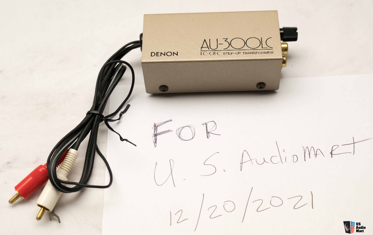 Denon AU-300LC LC-OFC Step-up transformer For Sale - US Audio Mart