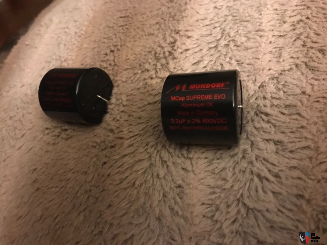 Mundorf Capacitors 2 2uF 800Vdc MCap Supreme EVO Alum Oil Black SEO 