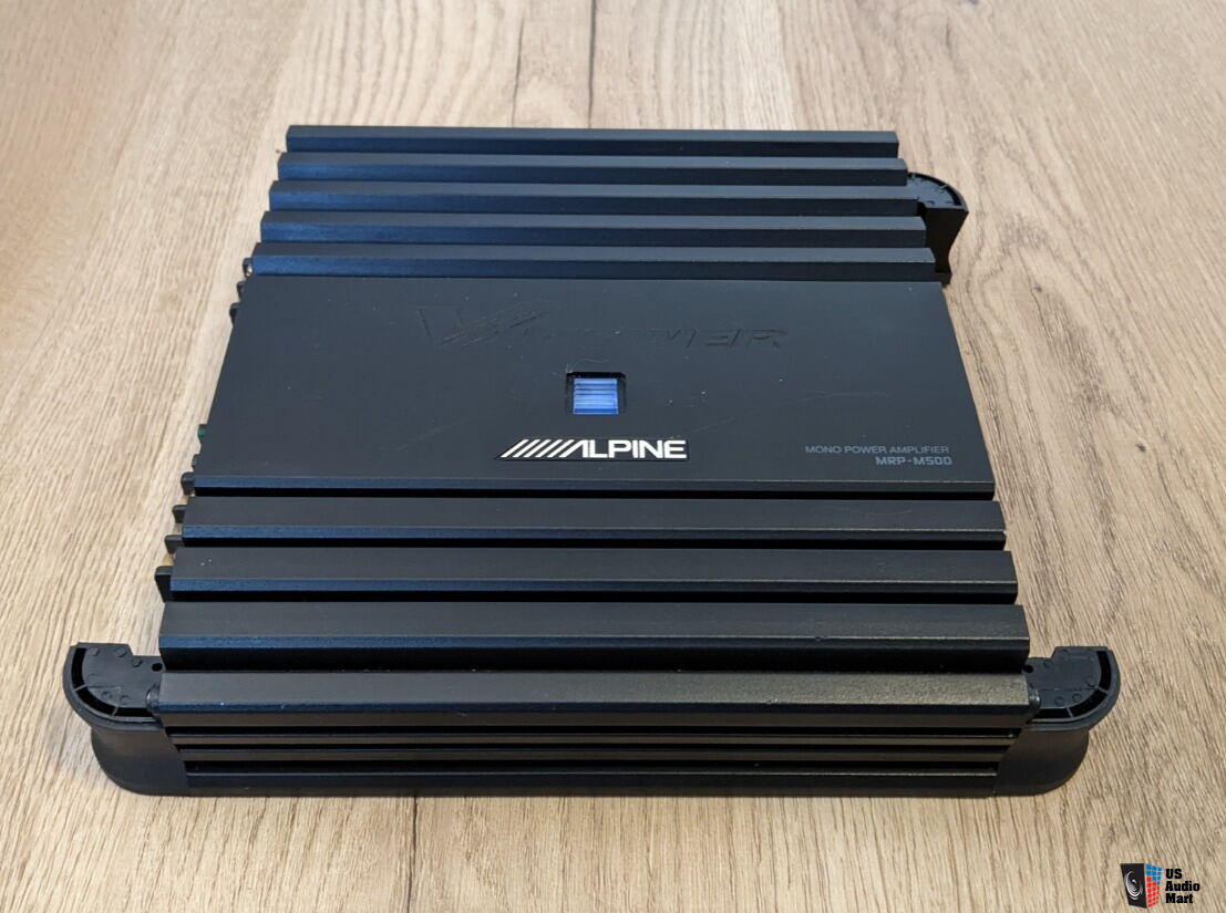 Alpine Mono Power Amplifier MRPM500 For Sale US Audio Mart