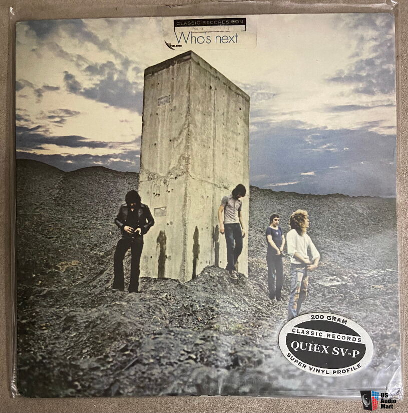THE WHO Who's Next CLASSIC RECORDS Quiex 200g Audiophile LP Photo 