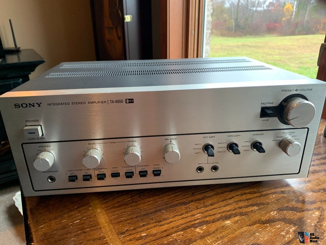 Sony Vfet TA 4650 Integrated Amp SOLD Photo 3646379 US Audio Mart sony-vfet-ta-4650-integrated-amp-sold-photo-3646379-us-audio-mart