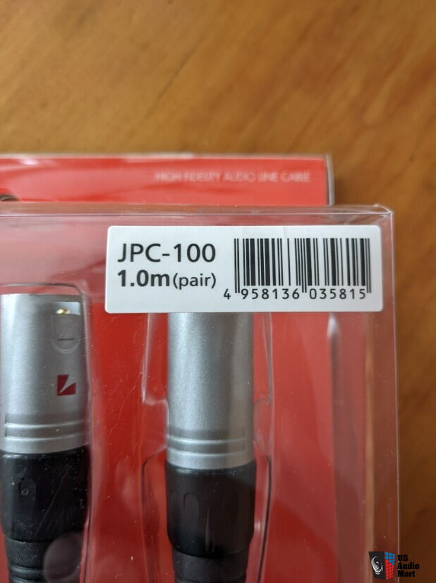 Luxman XLR Cables JPC-100 1M For Sale - US Audio Mart