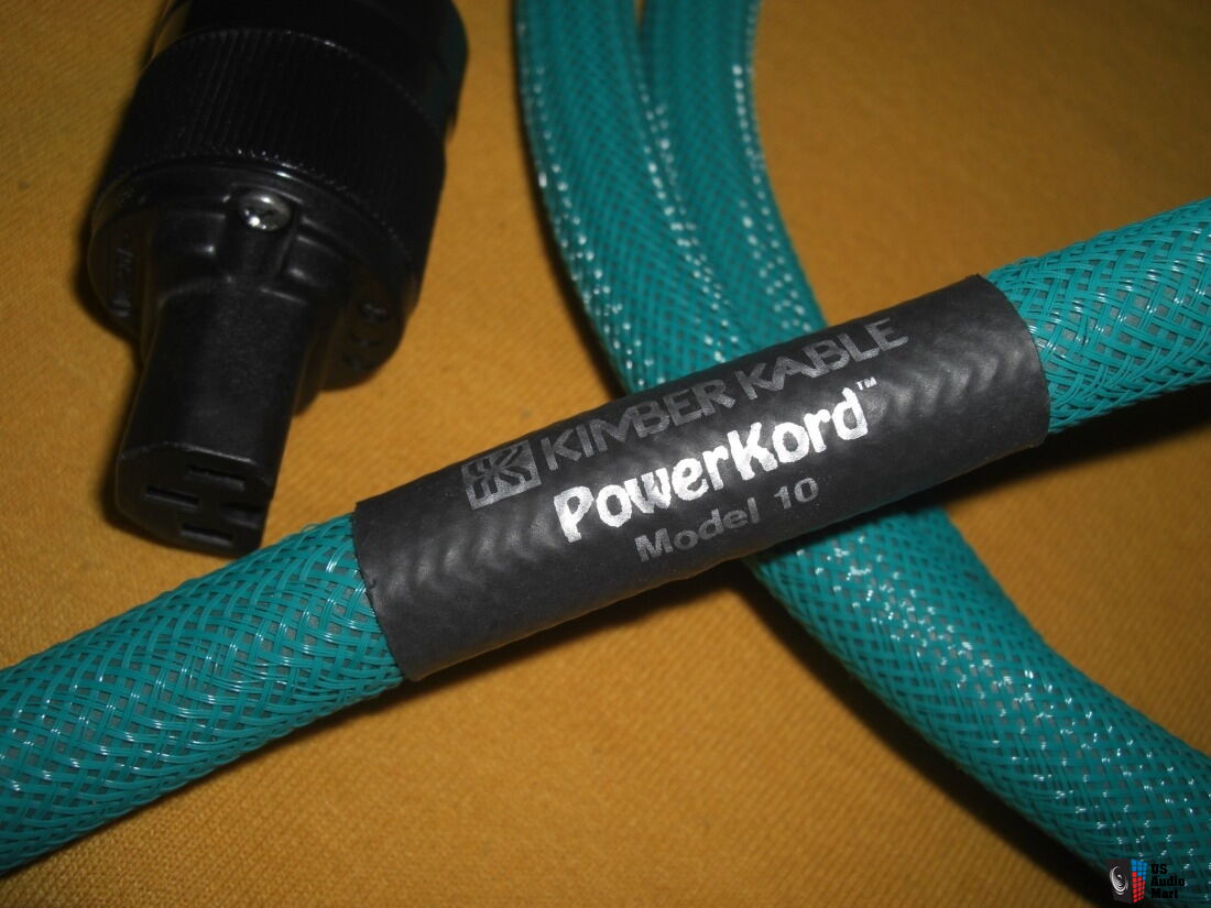 Kimber Kable PowerKord PK10 Power Cable *1.25 Meters* 15a IEC Photo