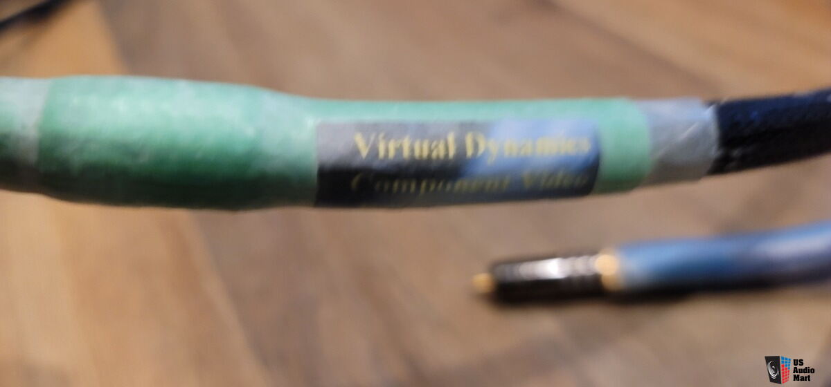 Virtual Dynamics Reference Component Cables Photo 3677039 US Audio Mart Virtual dynamics reference component cables photo 3677039 us audio mart