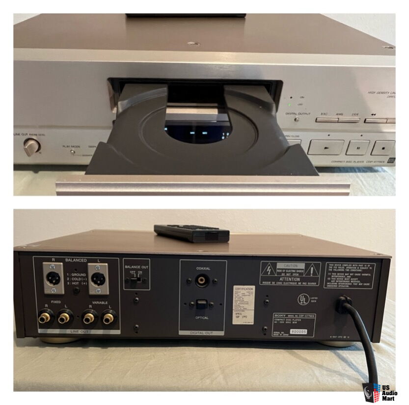 Sony CDP-X779ES High End Compact Disc Player (1992-94), perfect