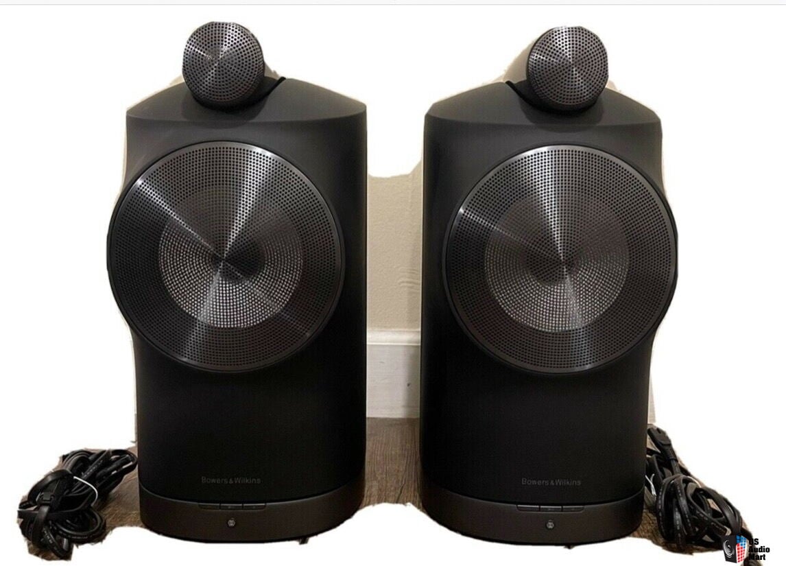 B&W Formation duo black with stands Photo #3688058 - US Audio Mart