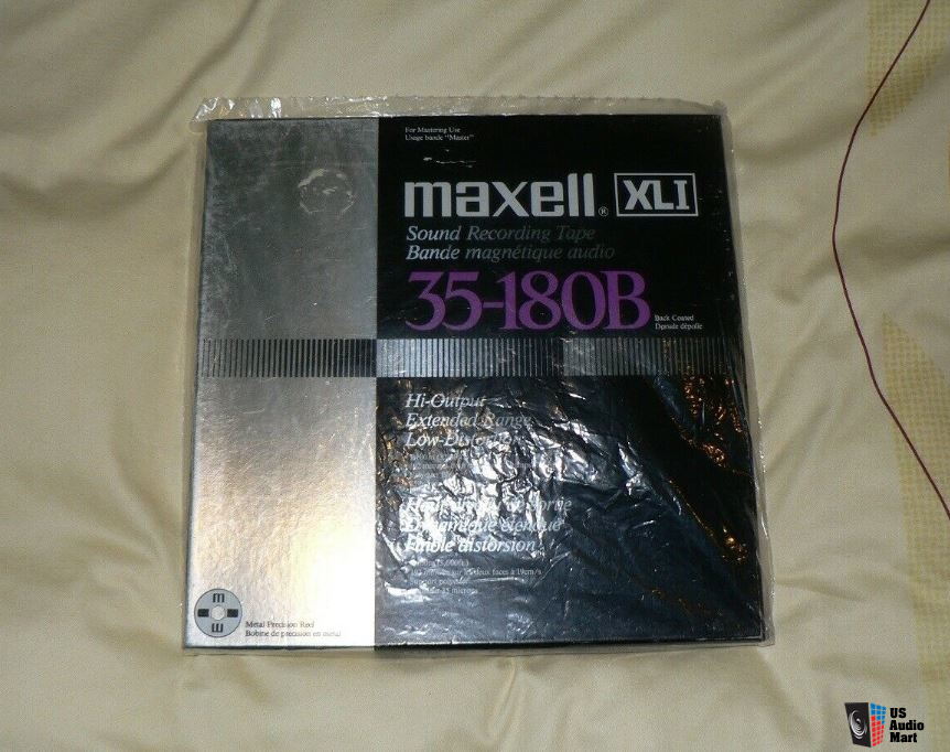 Maxell XLI 35-180B (recorded with Led Zeppelin - High quality) 10.5 metal  reel, back coated For Sale - US Audio Mart