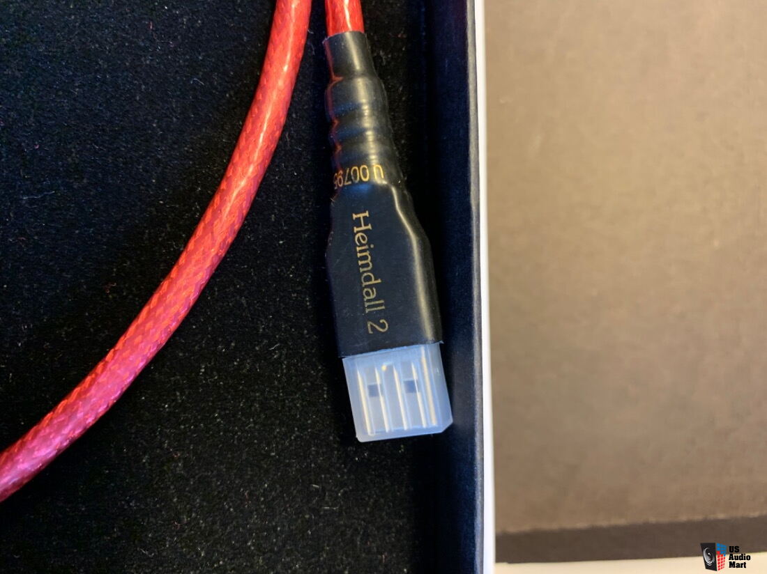 Nordost Heimdall 2 USB Data Cable For Sale US Audio Mart