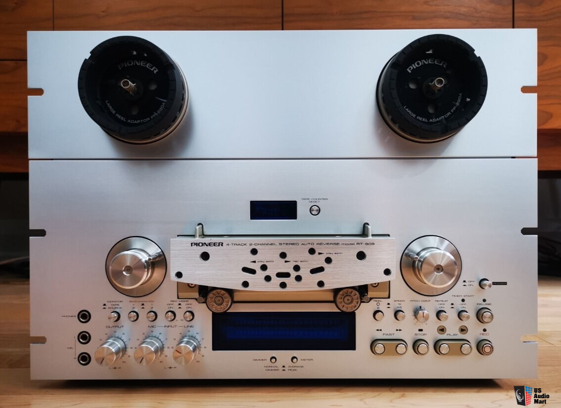 Vintage Pioneer RT-909 Reel To Reel Tape Recorder (110-240v) For Sale - US  Audio Mart