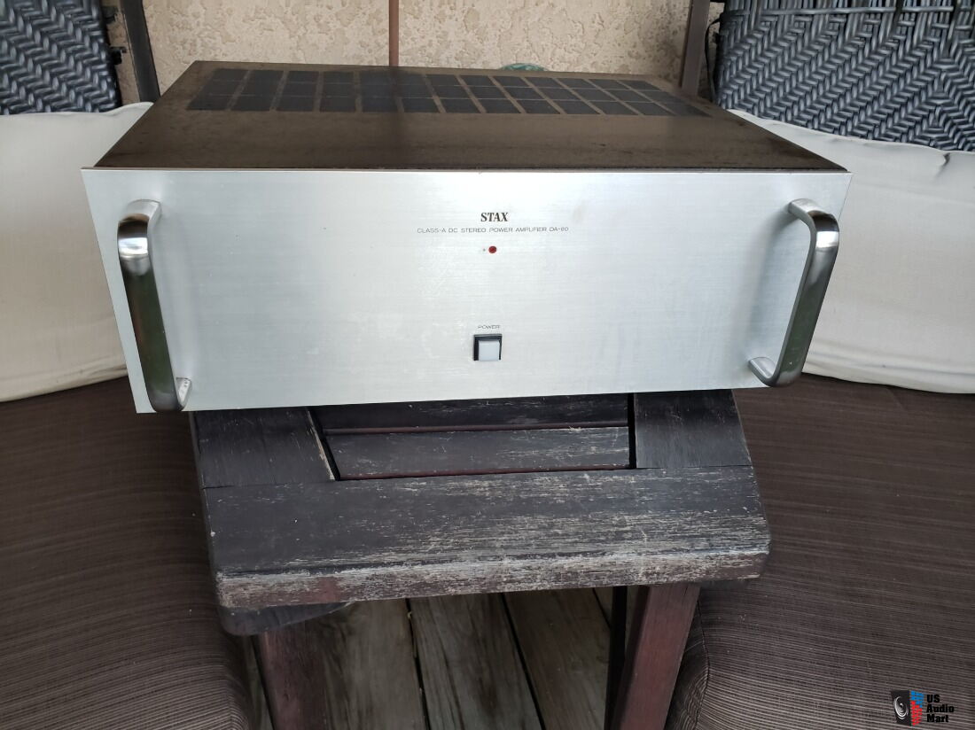 Stax DA-80 Power Amplifier Class A Serviced Works Well OBO For