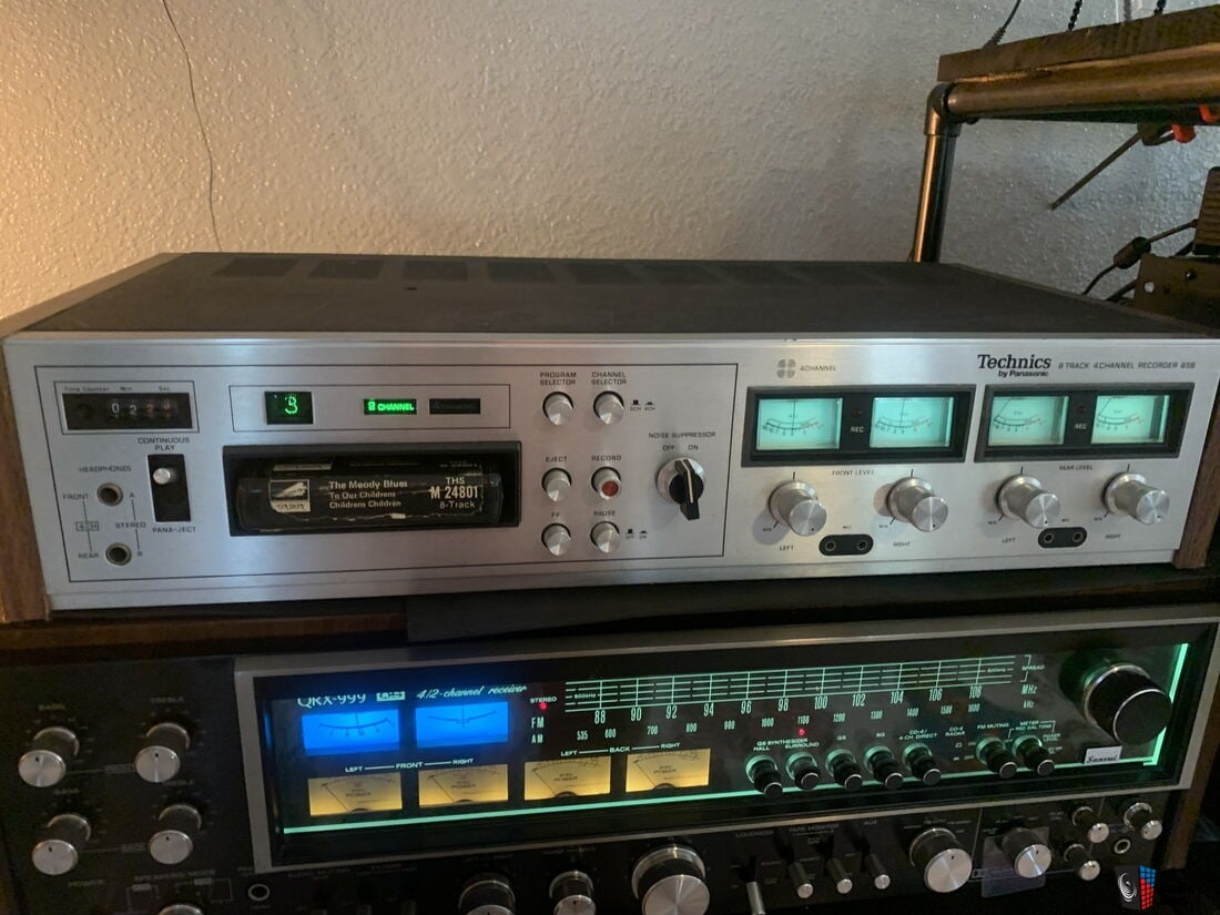 Technics RS 858US 4 channel 8 Track Player / Recorder For Sale - US ...