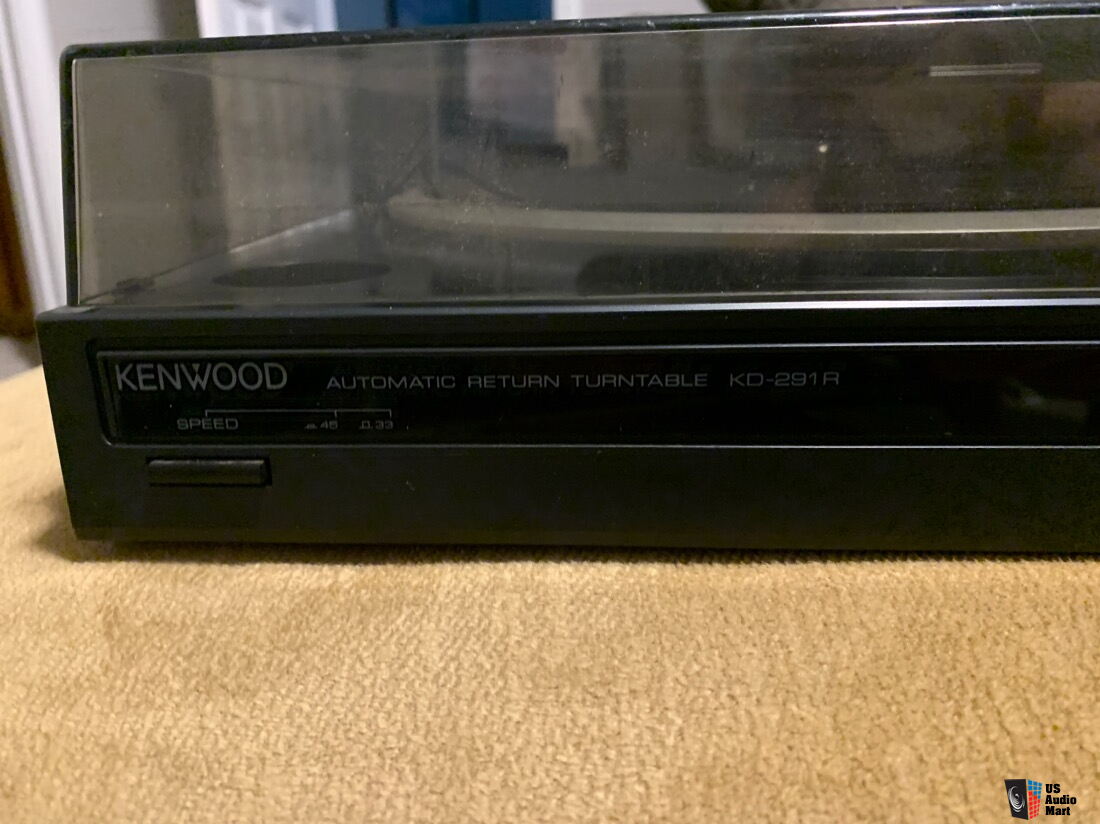 Kenwood KD291R Turntable Record Player for parts/repair Photo 3761090