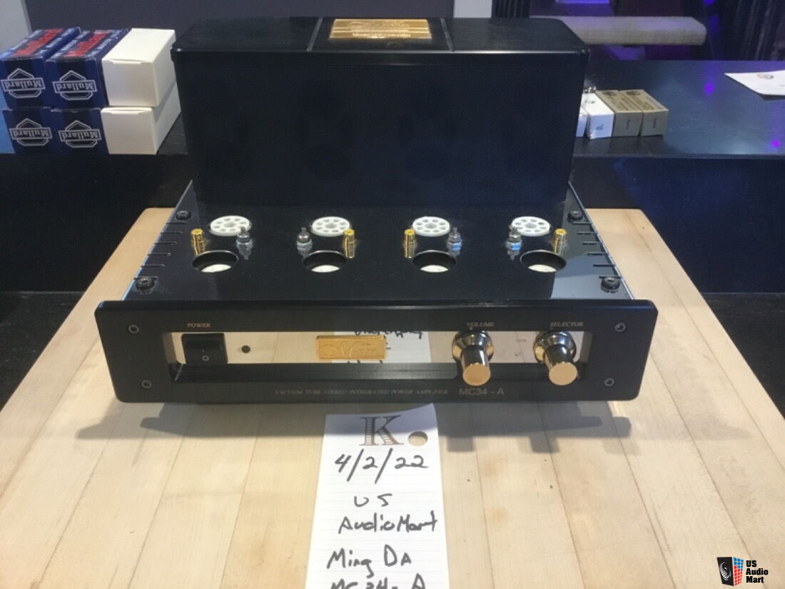 Ming Da MC34-A Tube Integrated Amplifier with 45 Tubes For Sale