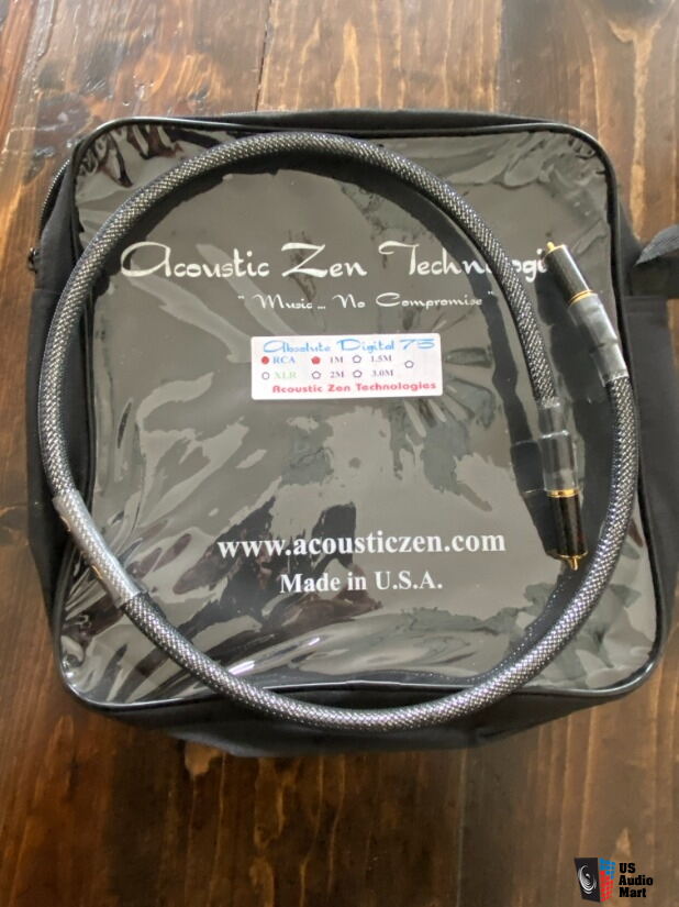 Acoustic Zen Absolute 75 Digital RCA Cable 1M Photo 3805151 US Audio 