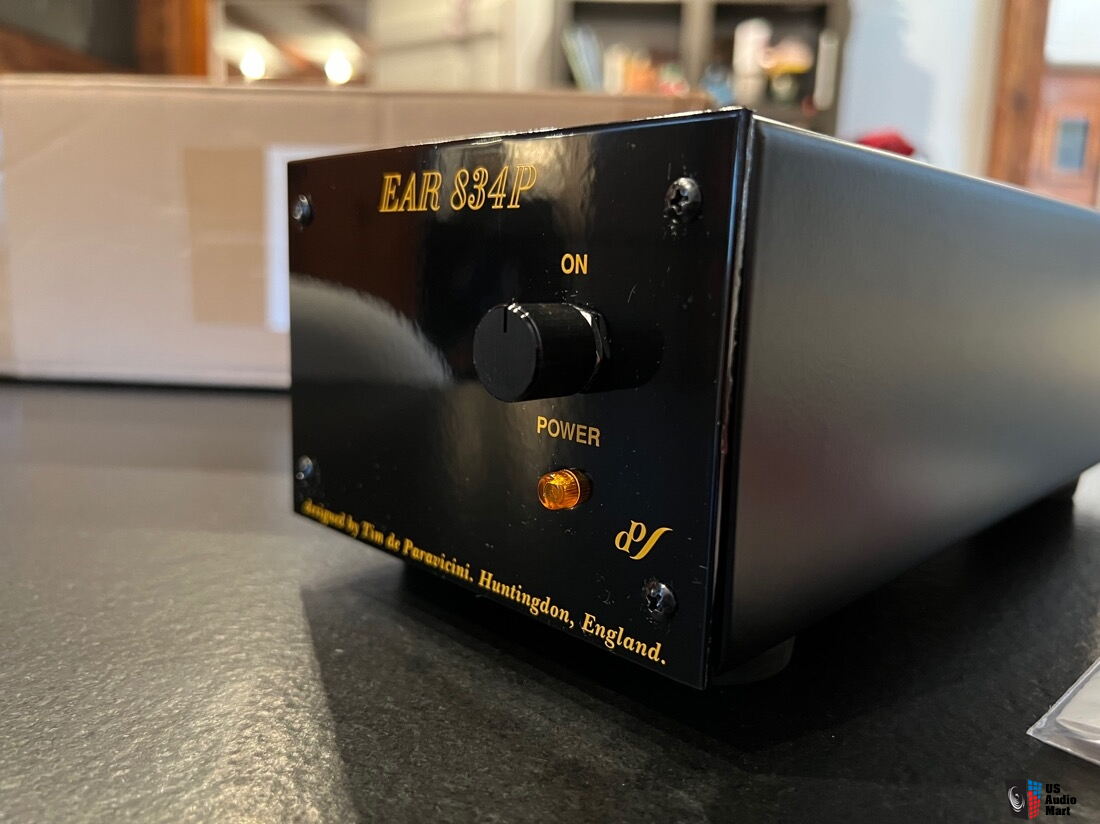 Ear 834p Phono Preamplifier With Loesch Modifications Perfect For