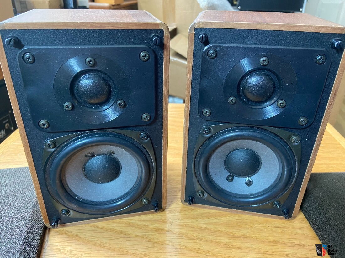 Radio Shack Minimus 7-W walnut speakers, upgraded Photo #3818874 - US ...