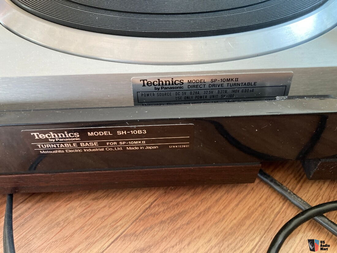 Platine Vinyle Complète Technics SH-10B3 Pour Tourne-disques SP-10 MK2