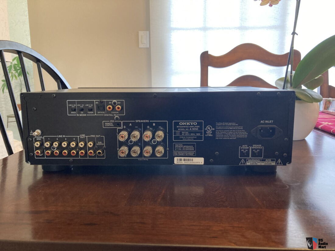 Onkyo A9050 Integrated Amplifier Photo 3822562 US Audio Mart