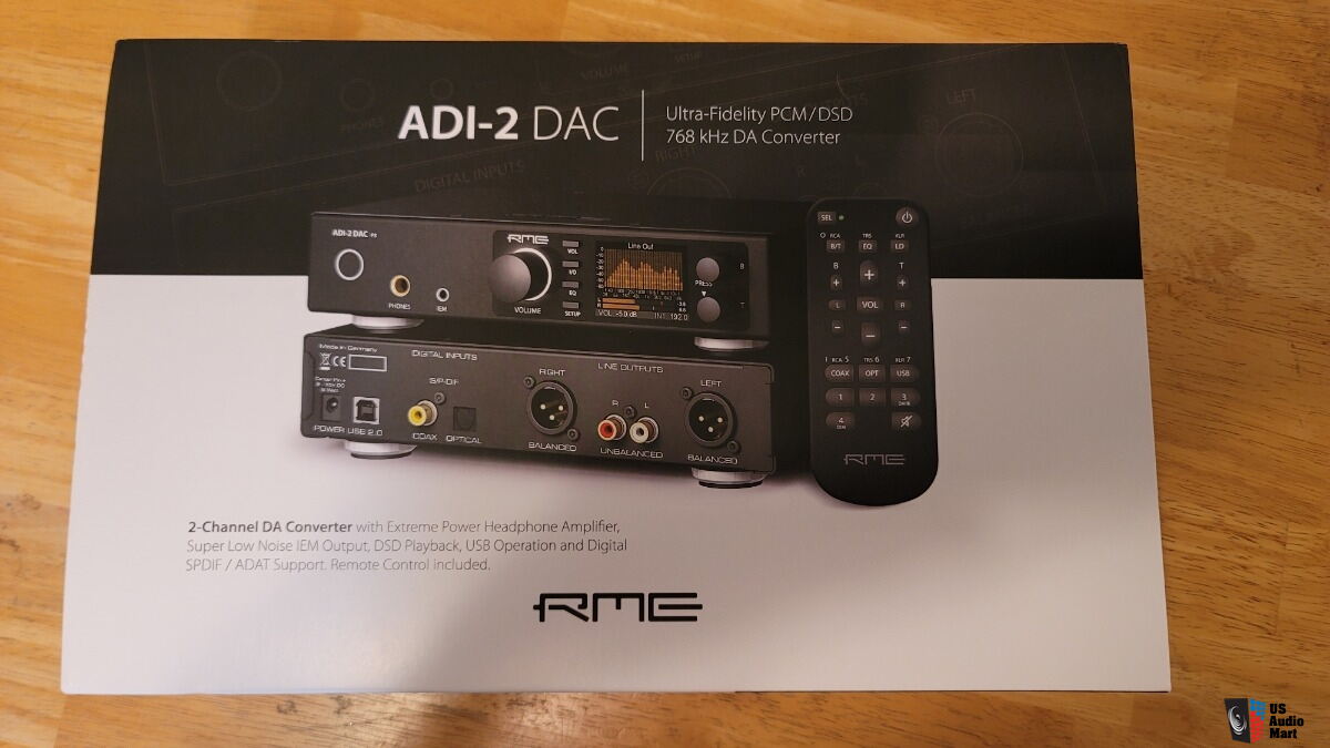 RME ADI-2 DAC FS (AKM Chip) Photo #3828589 - Canuck Audio Mart