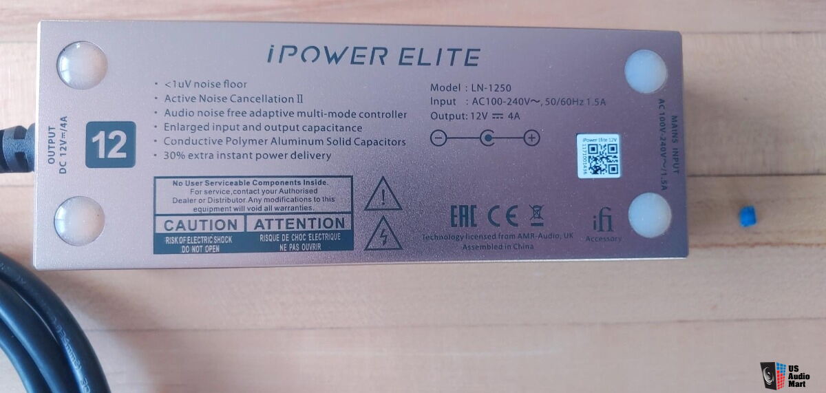 IFI iPower Elite Power Supply 12volt Photo #3844379 - Canuck Audio