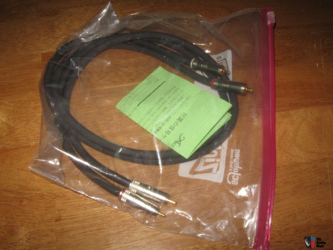 Accuphase ASL-10 Analog RCA Cable 1M Audiophile Quality For Sale