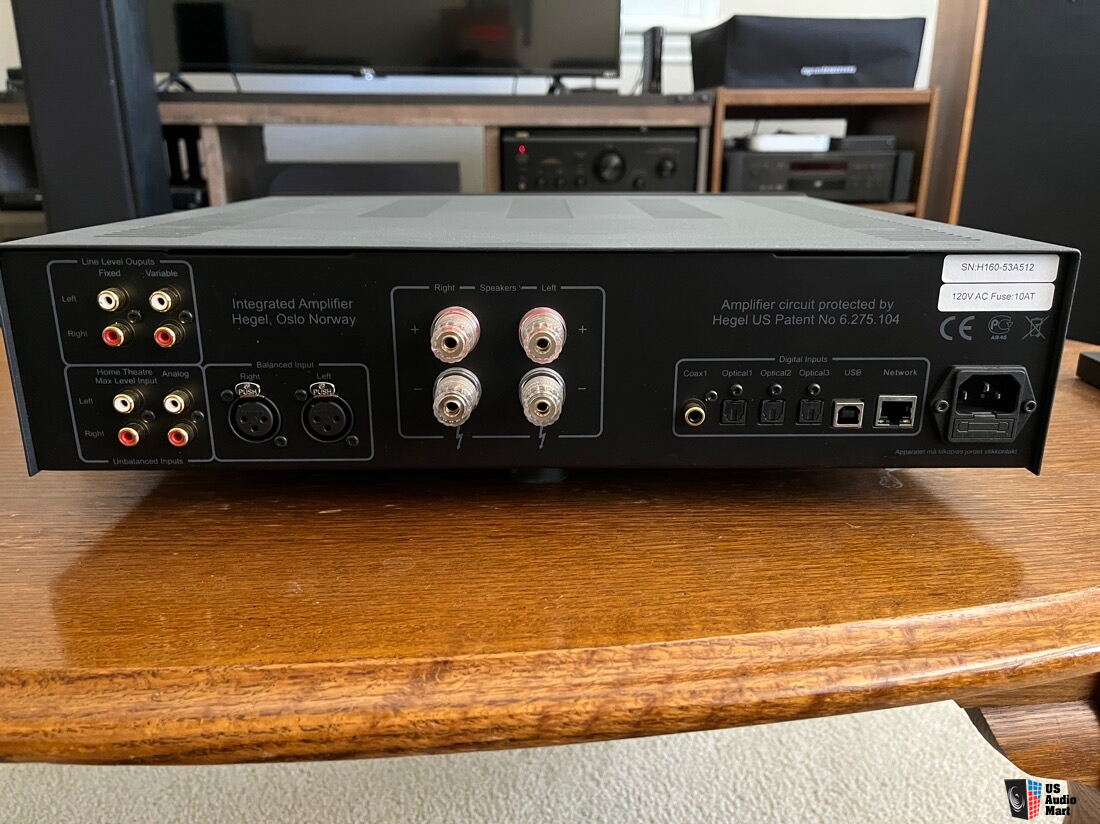 Hegel H160 Integrated Amplifier Photo 3865318 US Audio Mart