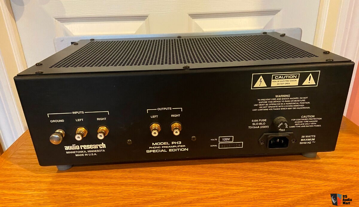 Audio Research PH3SE phono preamp Photo 3881572 US Audio Mart