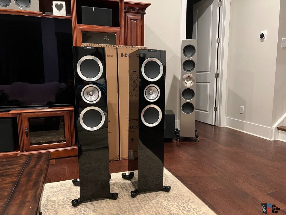 KEF R700 (Tower) + R600c (Center Channel) Speakers Photo 3905296 US