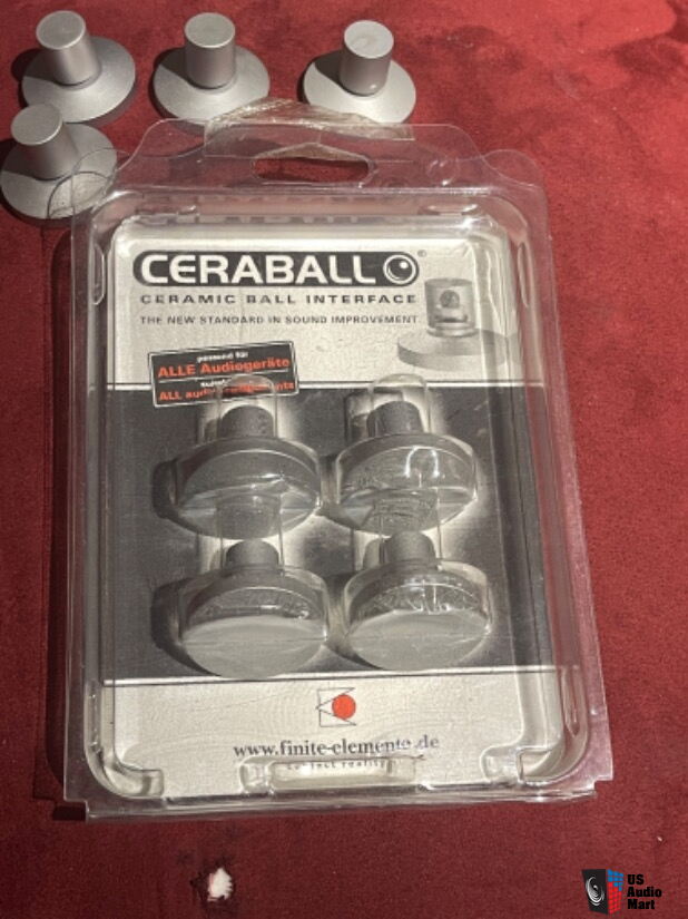 Finite Elemente Ceraball 8 pc Spider Audio Rack Equipment Isolation ...