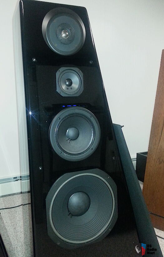 JBL 250ti Limited Edition Piano Black speakers For Sale US Audio Mart