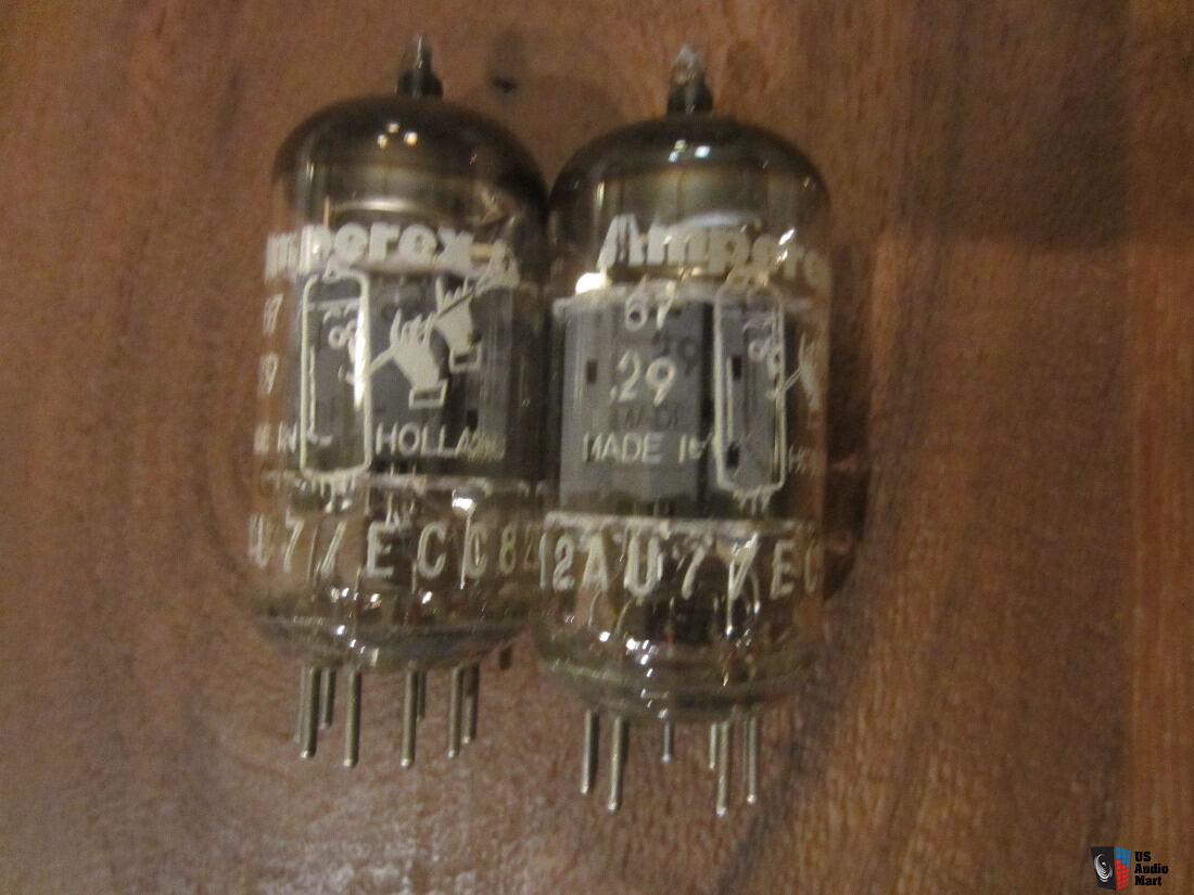 Amperex Bugle Boy 12AU7 ECC82 NOS Matched pair Photo #3962016 - US ...