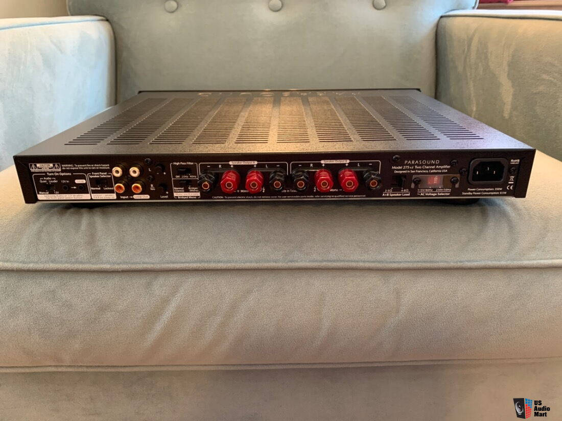 Parasound NewClassic 275 v2 Amplifier Photo 3967385 US Audio Mart