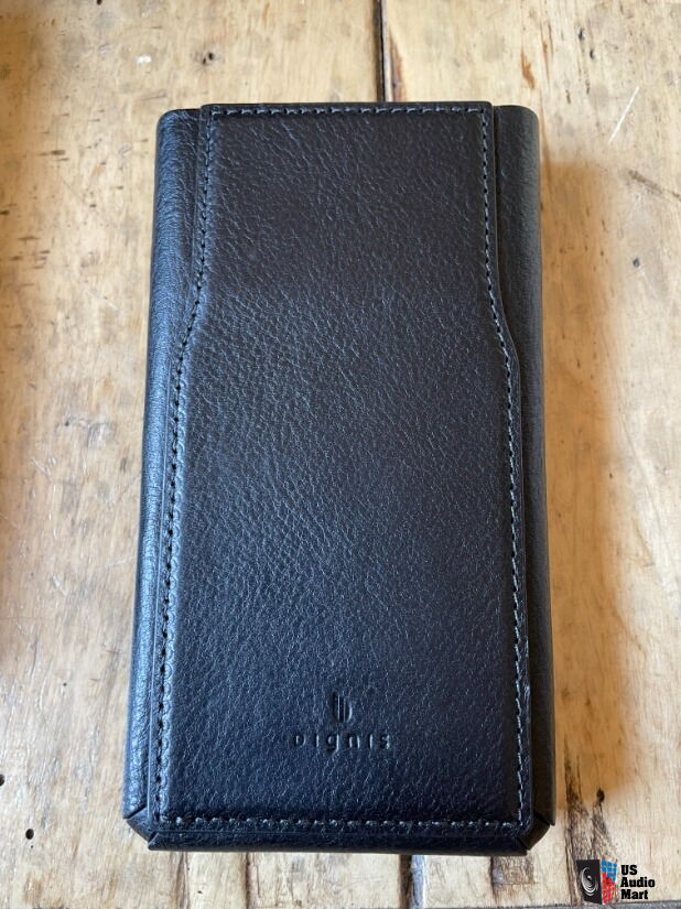 Dignis Leather Case for Sony NW-WM1AM2 NW-WM1ZM2 - Black Photo