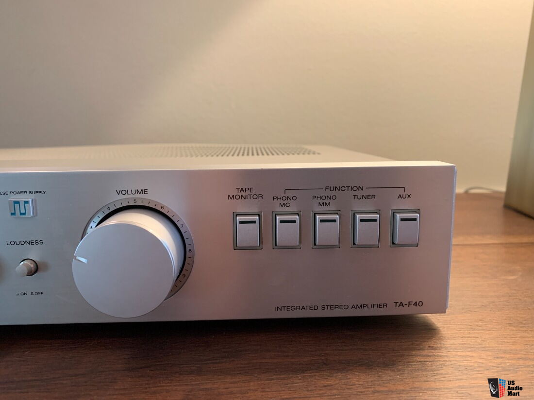 Vintage Sony Integrated Stereo Amplifier TA-F40 **Fully restored