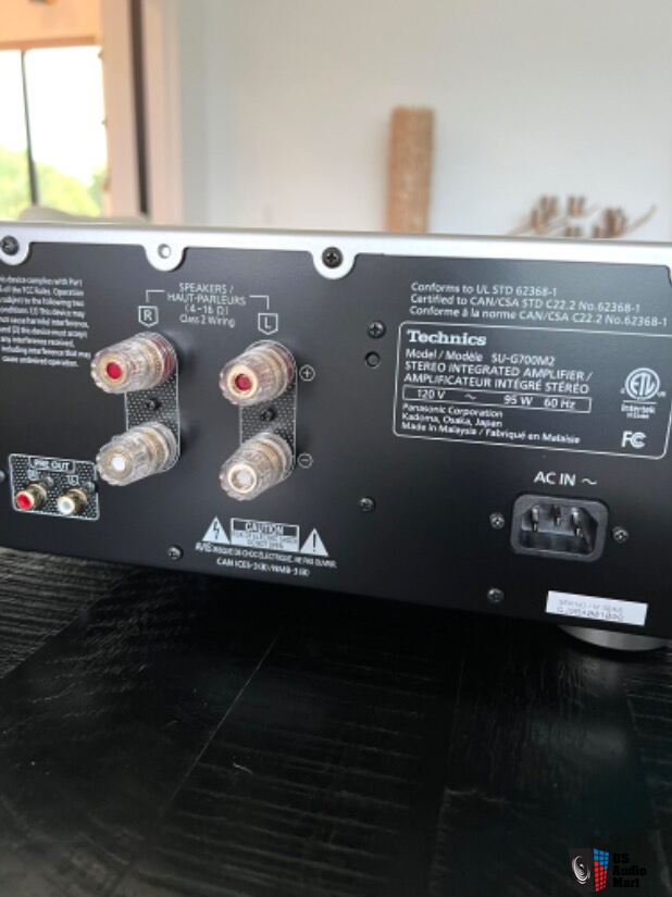 Technics SU-G700 M2 Integrated Amplifier with DAC / Phono