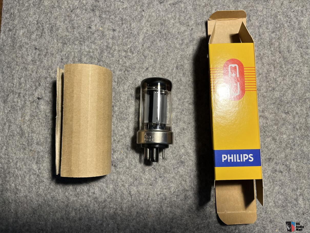 ONE GZ34 MAZDA rectifier valve, tested NOS tube, code f32 B6A1, made by Mullard EUR 150,00 - FR