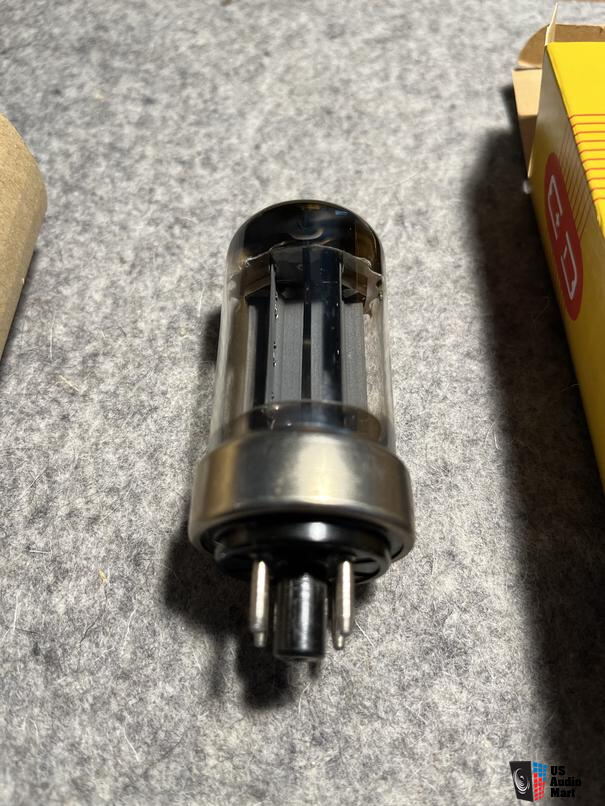 One GZ34 Philips rectifier valve, tested NOS tube, code f32