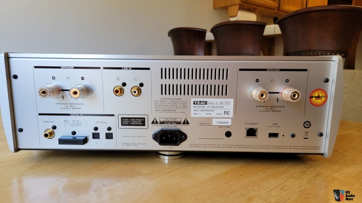 Beautiful TEAC NR7CD Integrated AmpDACCD Player With Bluetooth, DSD