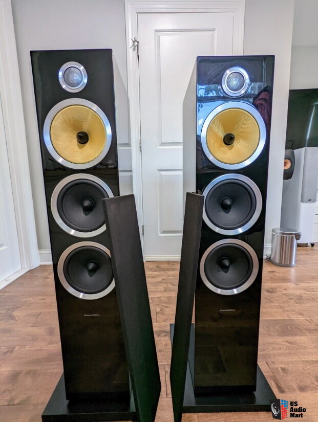 Bowers and Wilkins CM9 S2 61/2" Floorstanding Speakers Gloss Black