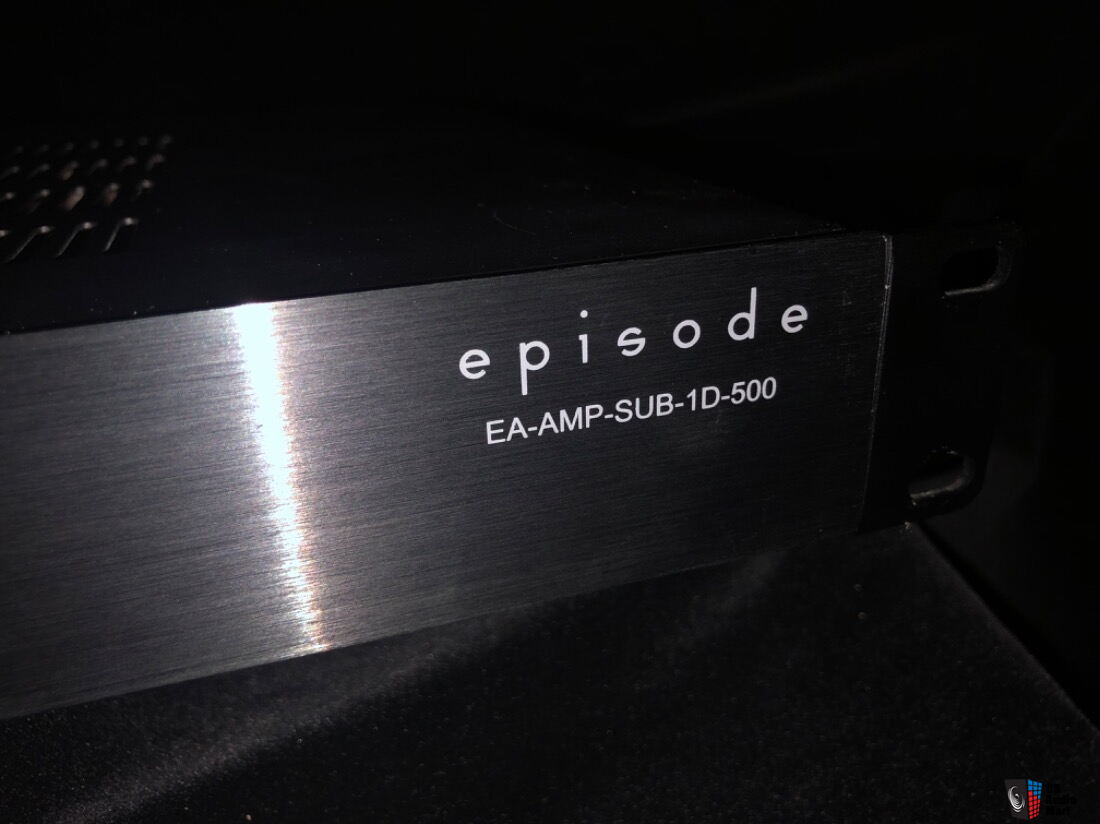 Episode EAAmpSUB1D500 Subwoofer Amplifier For Sale US Audio Mart