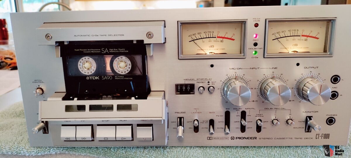 Vintage Pioneer CTF1000 3Head Stereo Cassette Deck Photo 4037294