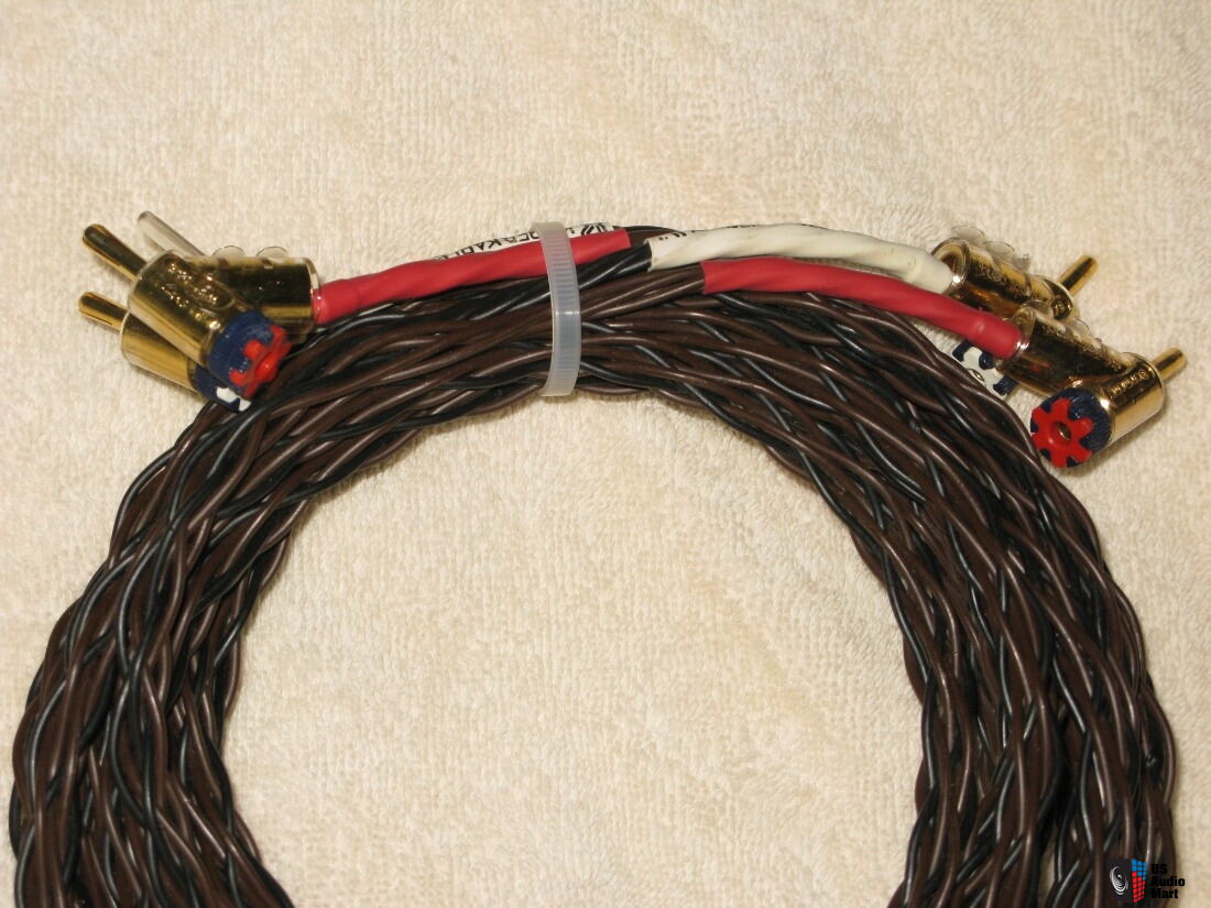 Kimber KABLE 4 Meter pair of speaker cables w/WBT Connectors Photo