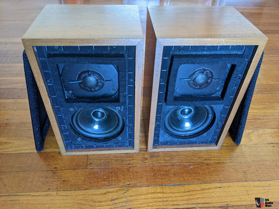 Rogers LS3/5A BBC Monitor Speakers, Early Black-Badge, Genuine, Matched