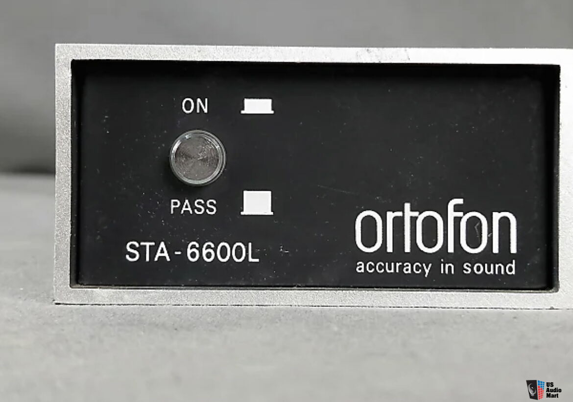 Ortofon STA-6600L MC Step-up Transformer In Excellent Condition