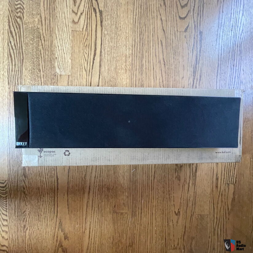 KEF T301c Ultra-thin wall-mountable two and a half-way center channel ...