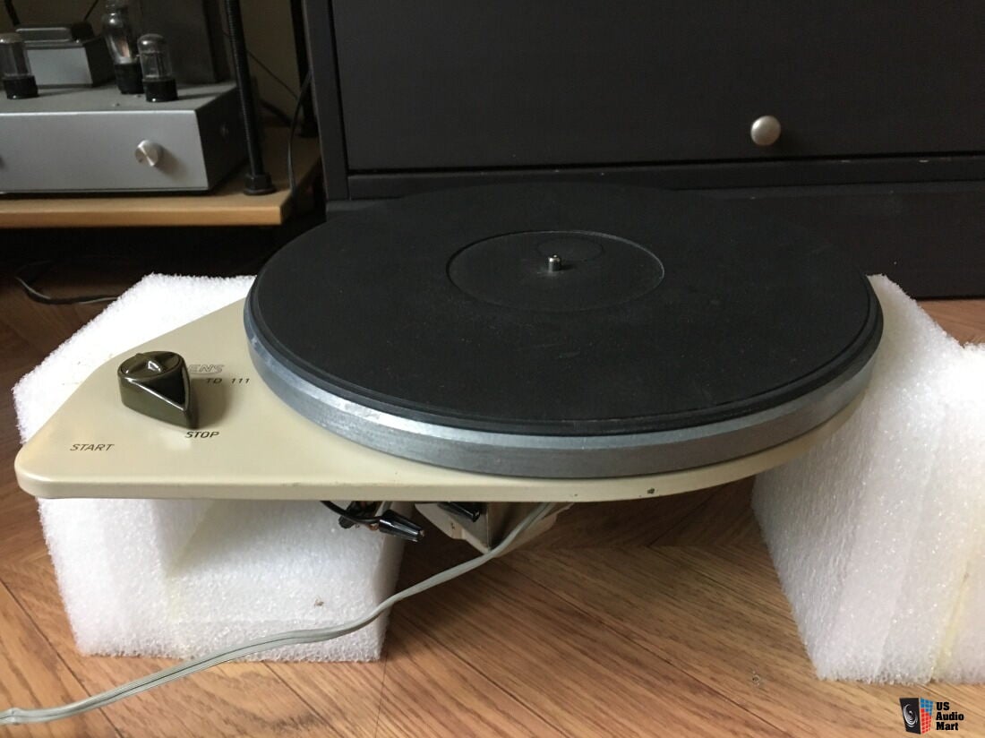 Thorens TD 111 SingleSpeed IdlerDrive Turntable For Sale US Audio Mart